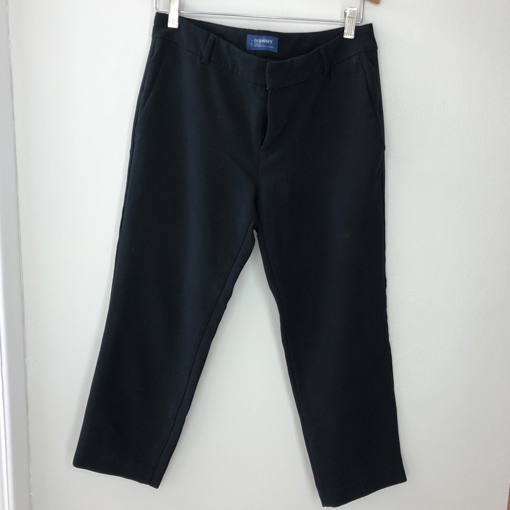 Cropped Black Dress Pants